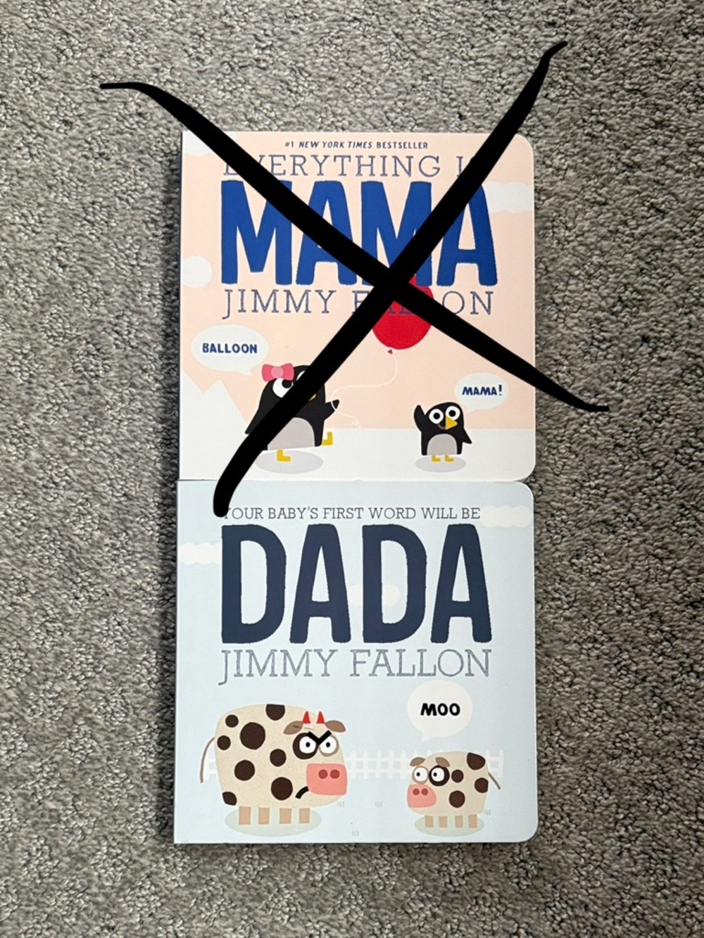 Dada Board Book by Jimmy Fallon Brand New!